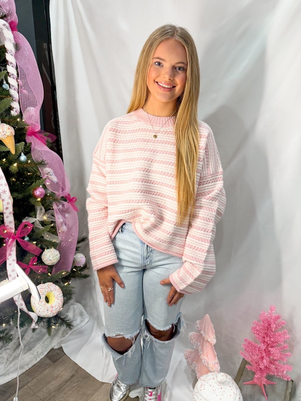 Sugar & Stripes Sweater