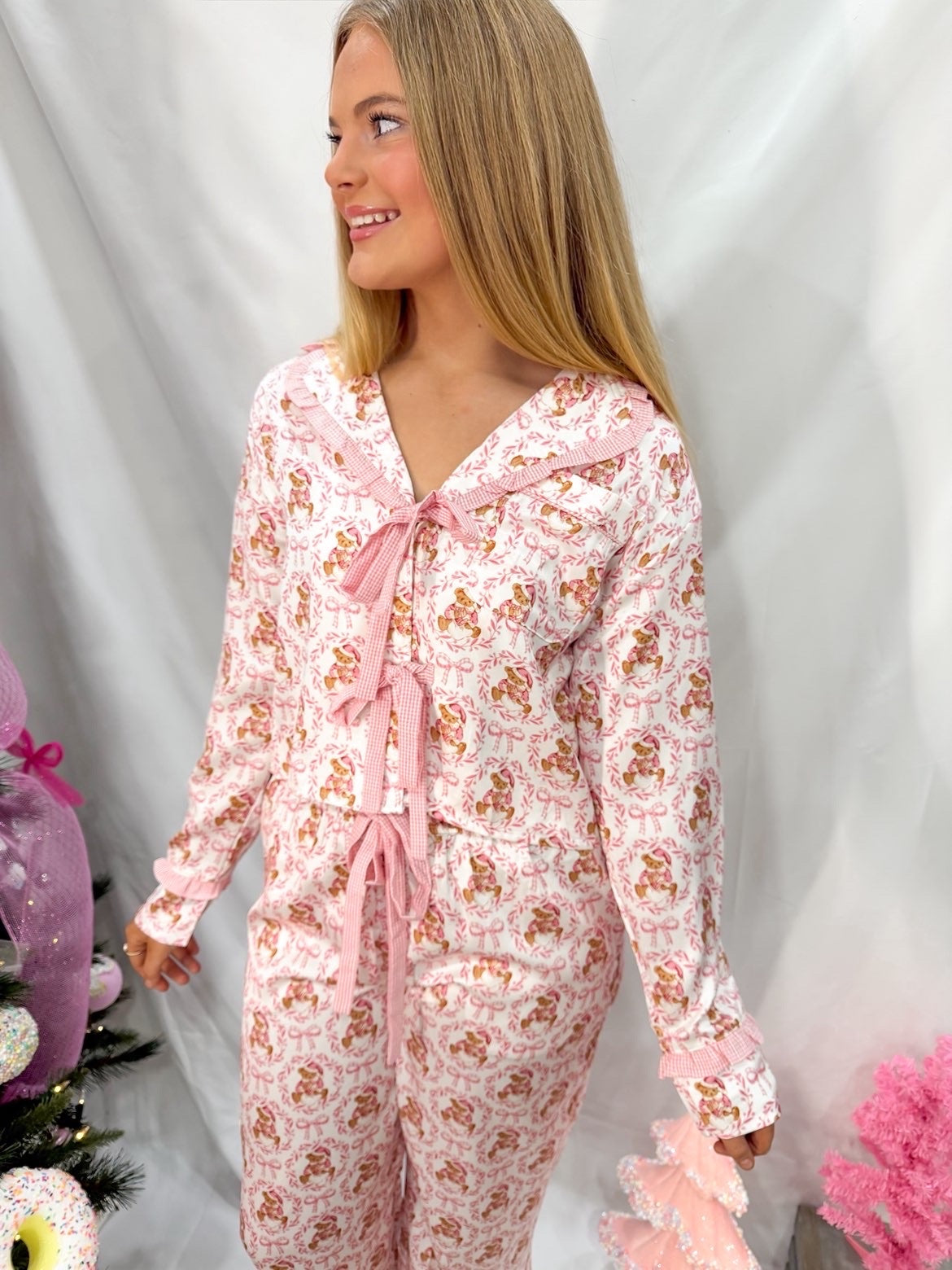 Bear & Bow PJ set