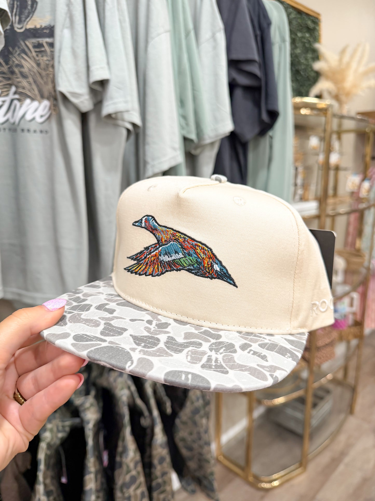 Duck Camo Grey Bill