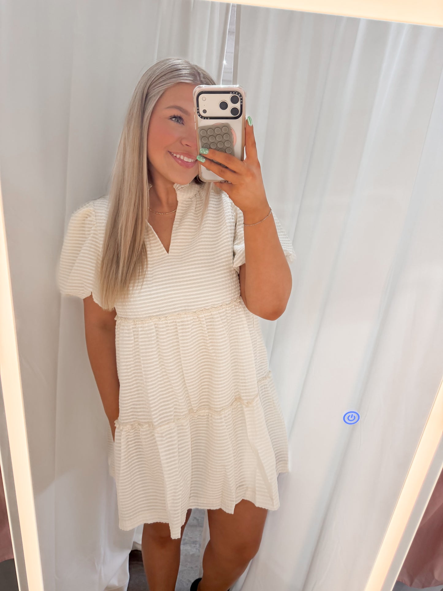 Costal Cream Dress