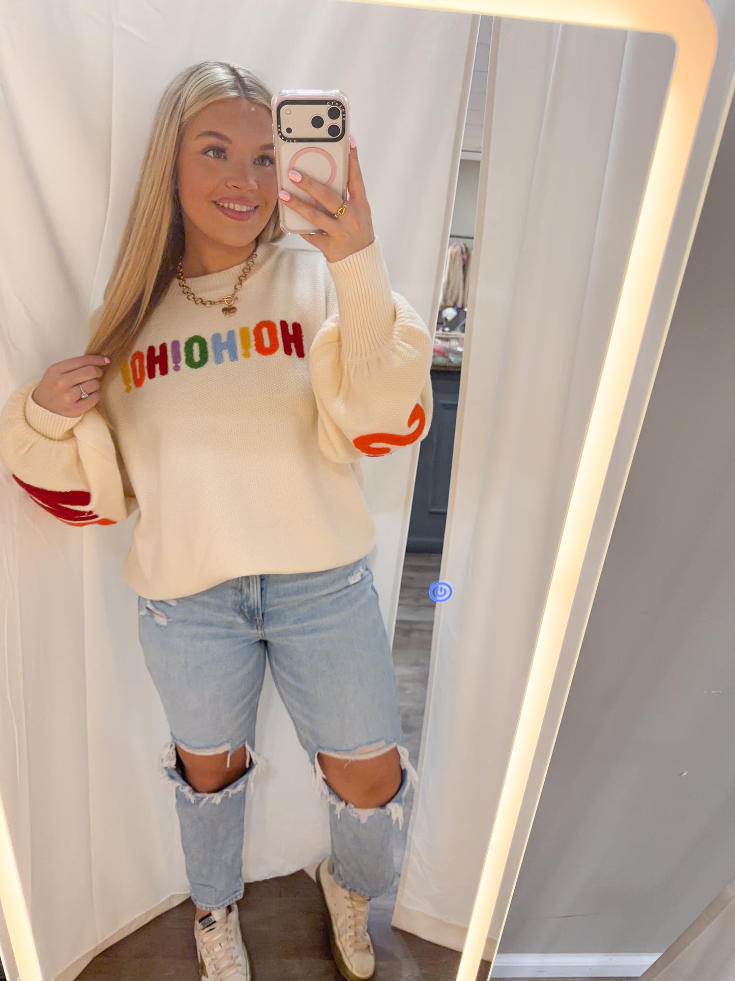 Multi color Christmas Sweater
