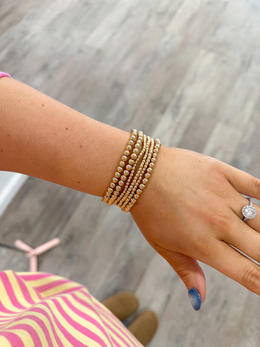 Beaded bracelet stack