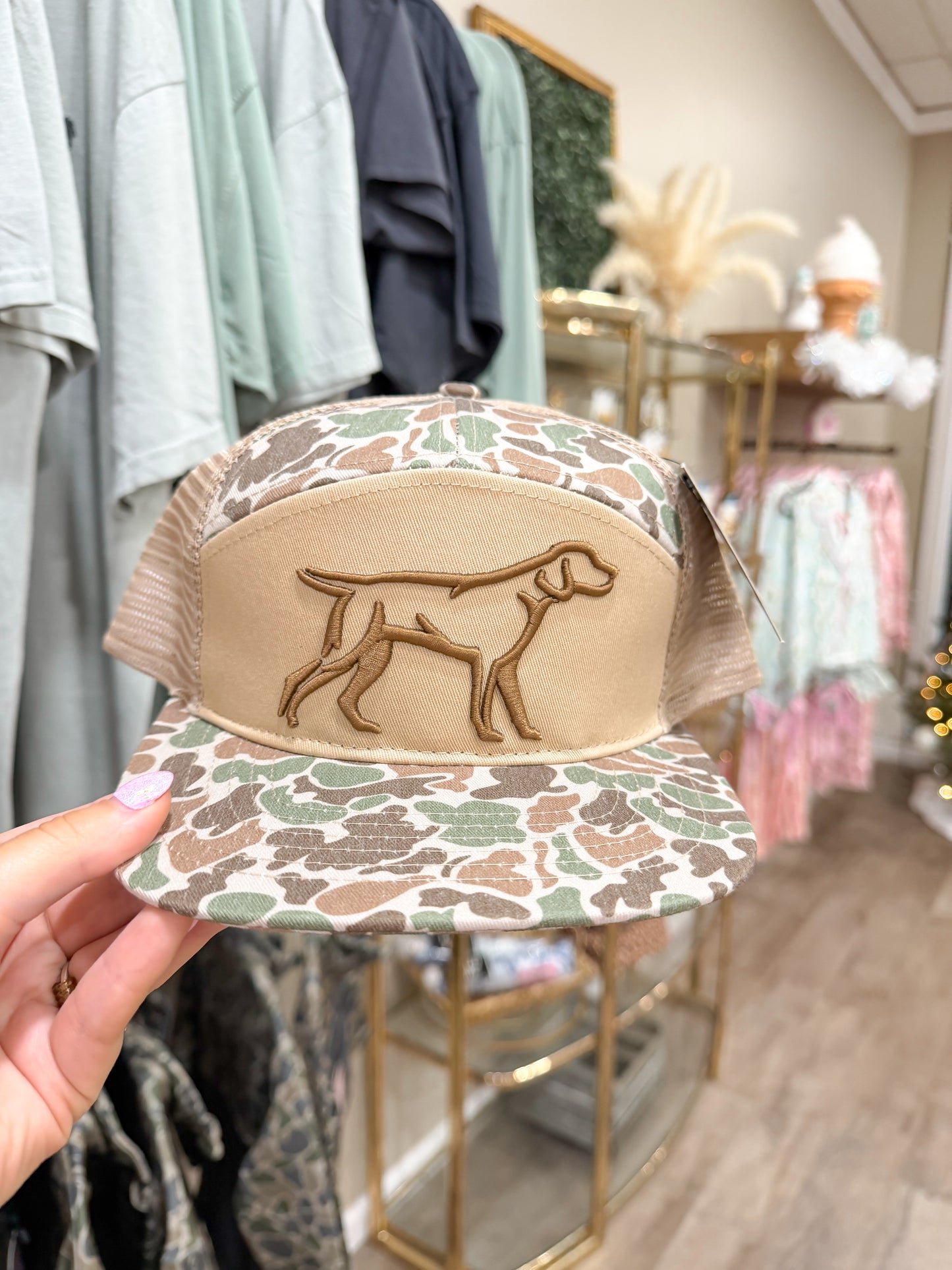 Dog Camo Hat