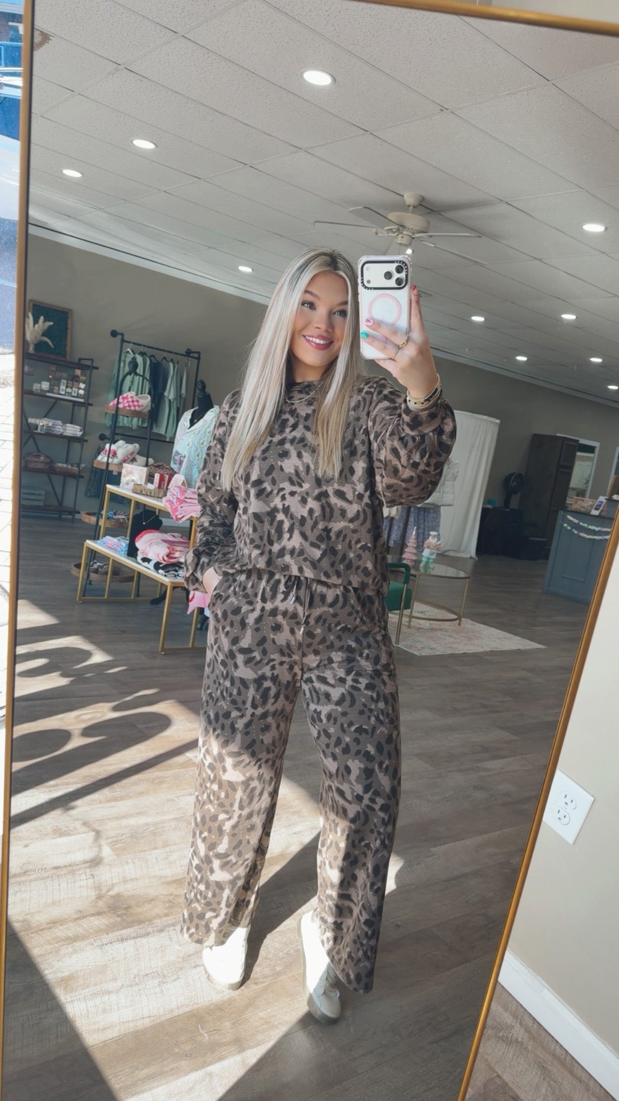 Leopard Lounge Set