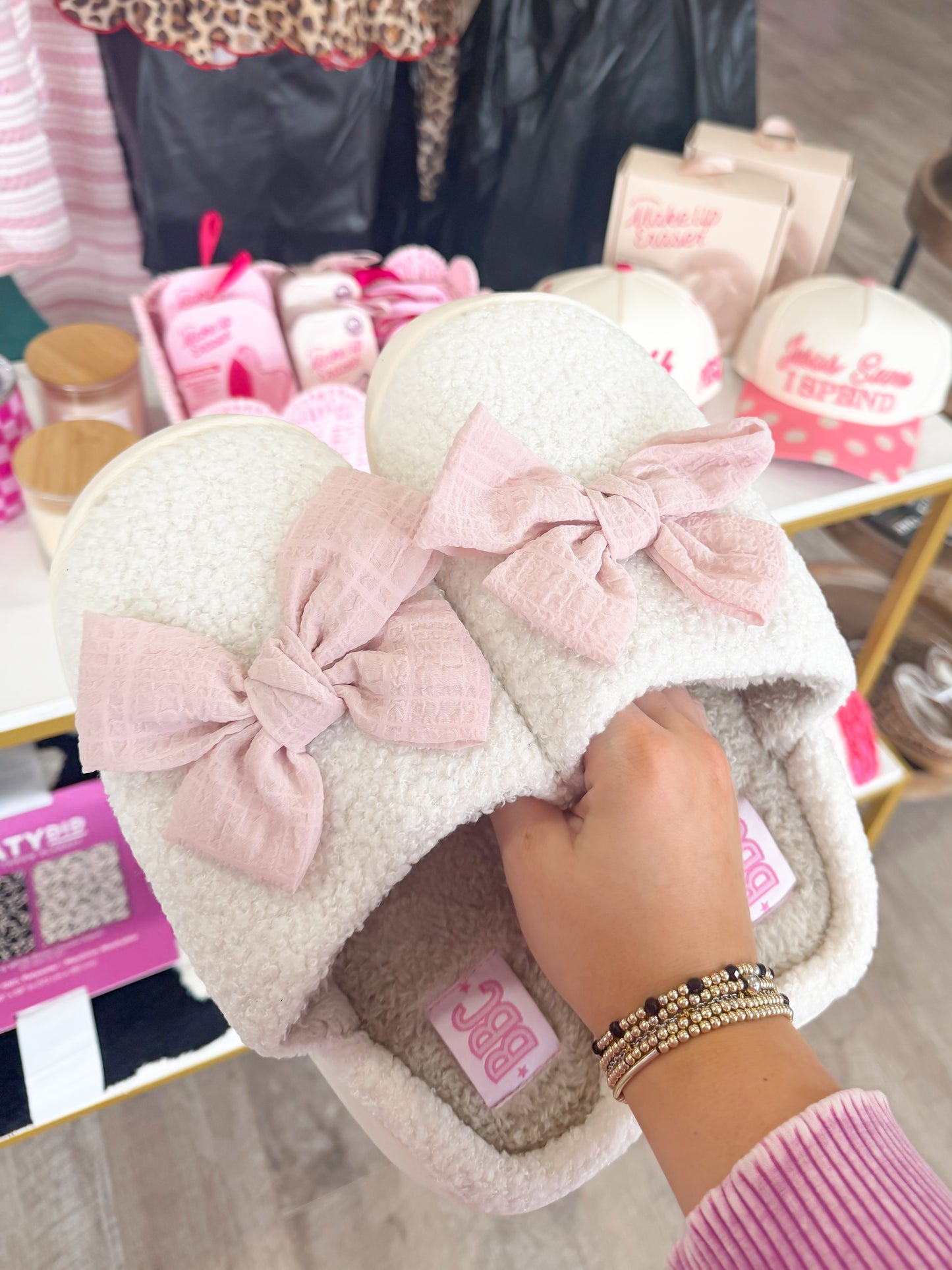 Bow Slippers