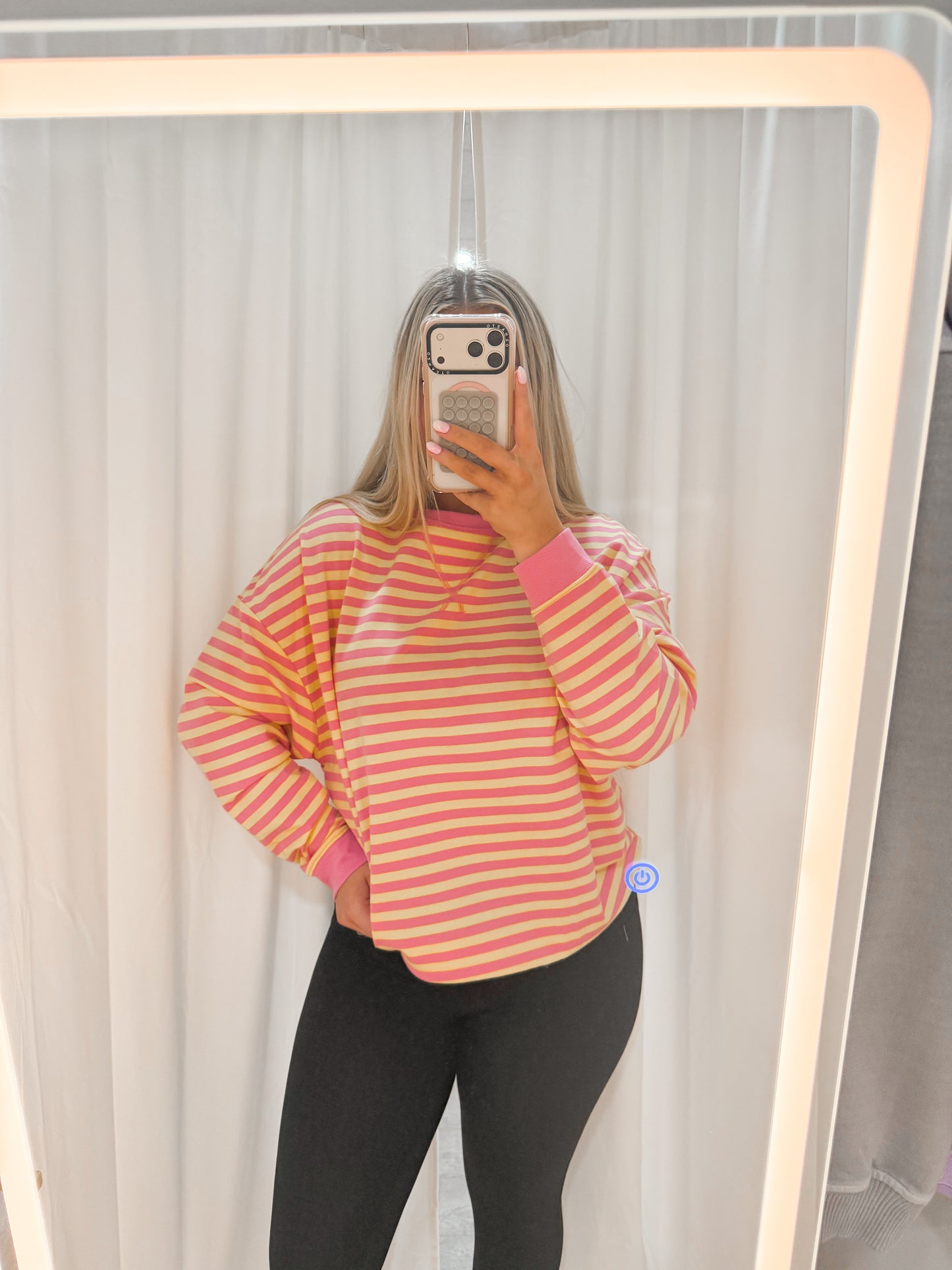 Pink lemonade sweatshirt