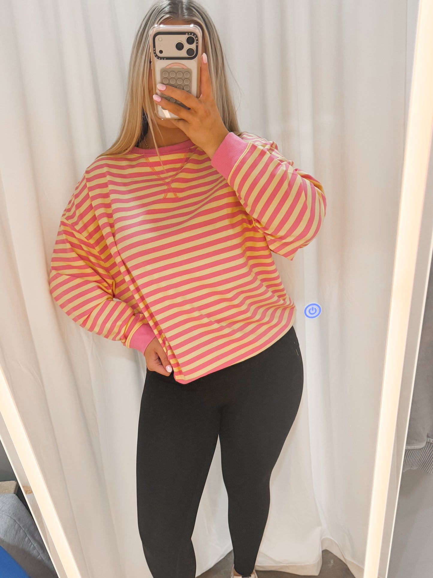 Pink lemonade sweatshirt